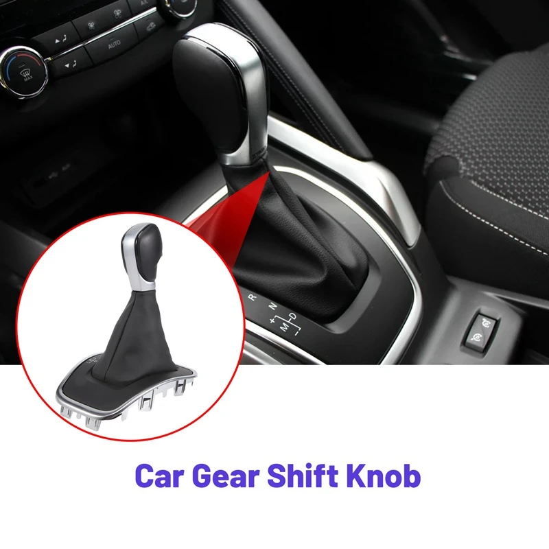 

1 Set Car Gear Shift Knob Car Gaiter Boot Cover For Renault Keleos Kadjar 2015-2021