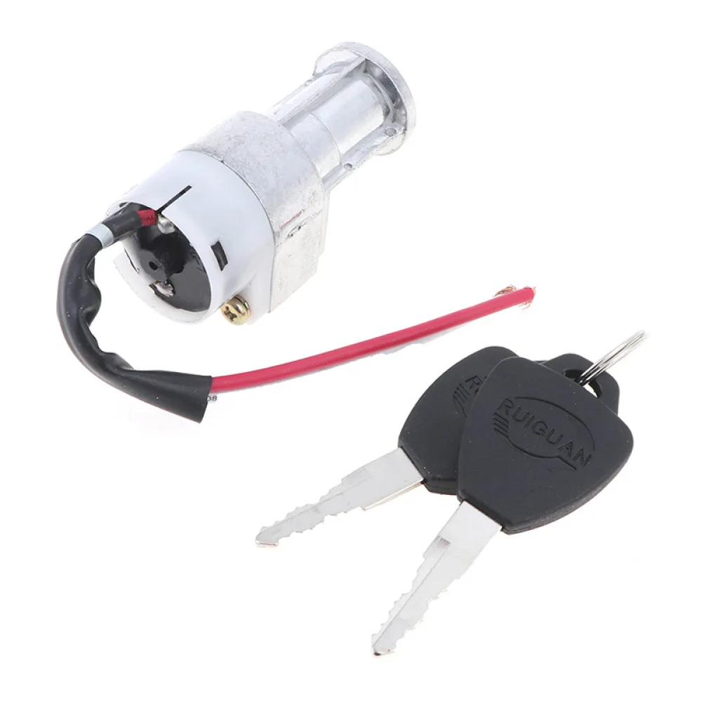 Universal Electric Scooter Battery Lock Silver Fish Battery Case Key Switch Security Protection Component For Ebike Parts - view 4