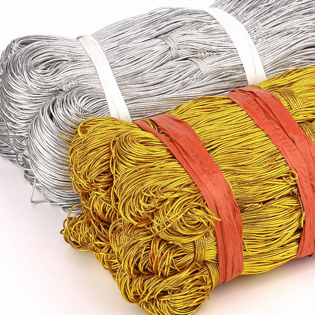 

Core-encapsulated Rubber Band Elastic Bands Thick Lanyard DIY Material Beading Cord Stretch Thread Elasticity