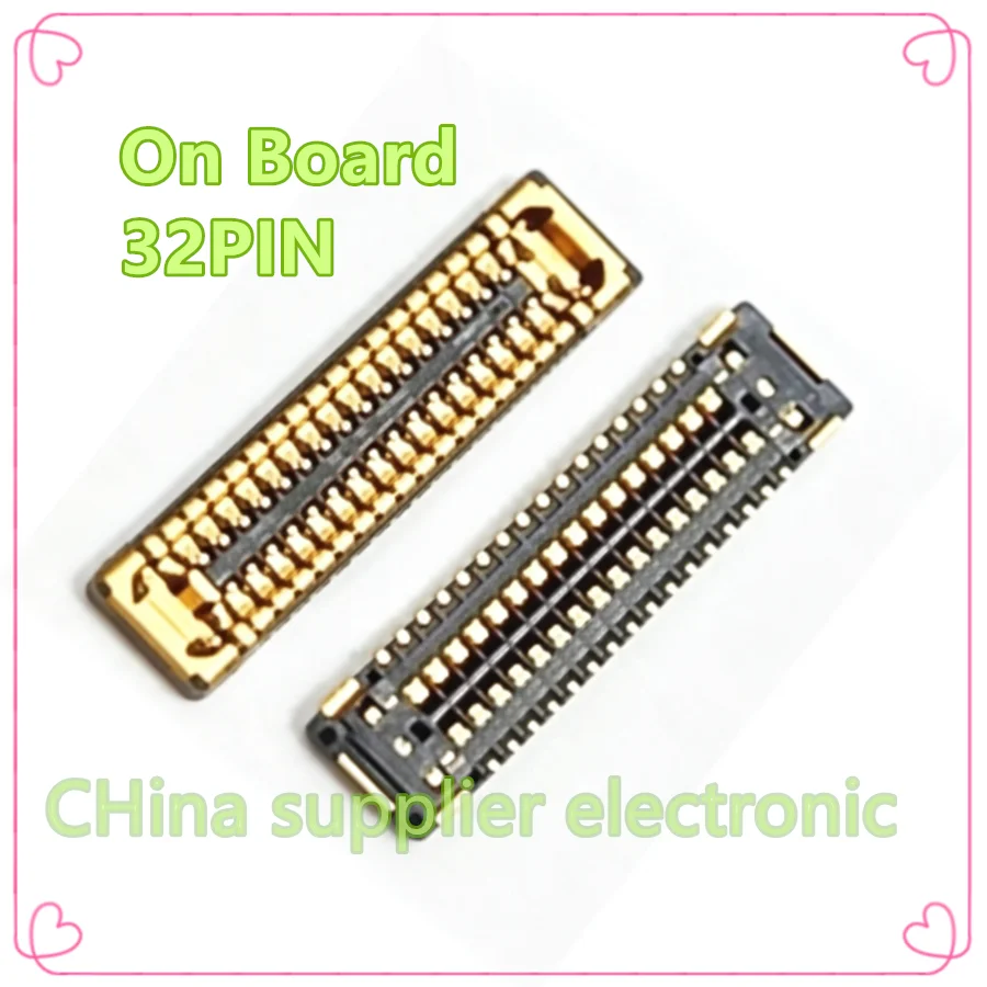 for Huawei Enjoy 10 Plus 10Plus Nova5i Nova Honor 9X Pro 9XPro display seat motherboard cable connection buckle connector 32PIN