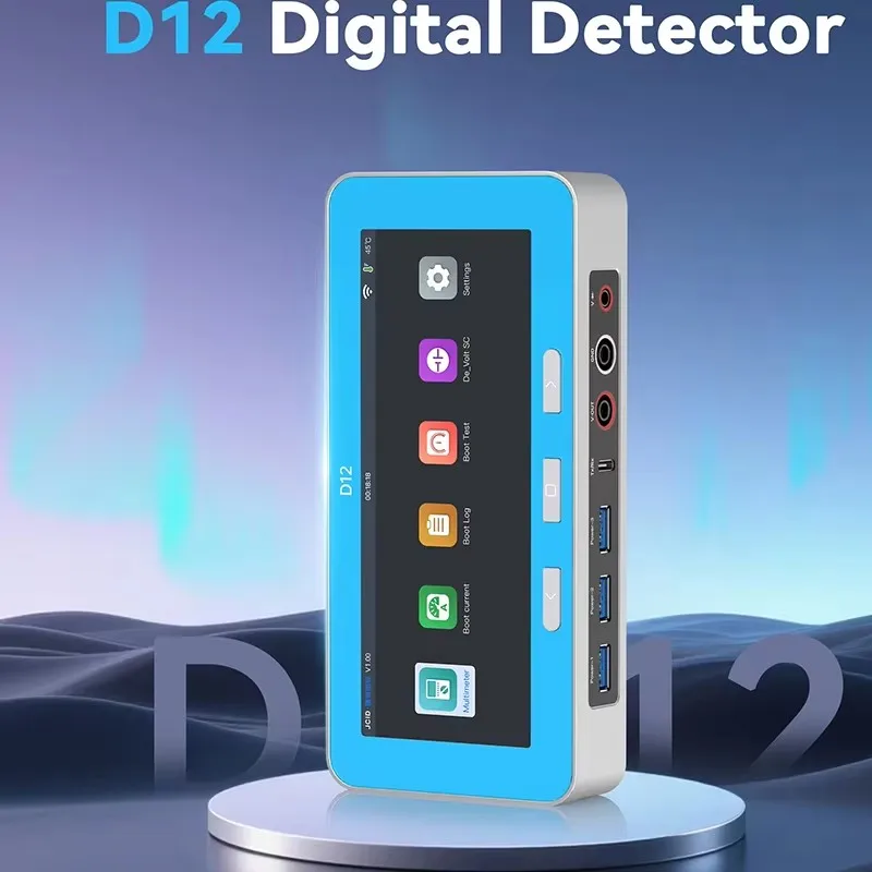 JCID D12 Digital Detector Testing Function Multimeter Support Precise Measurement of Diode Value and DC Voltage (0-30V) Tools