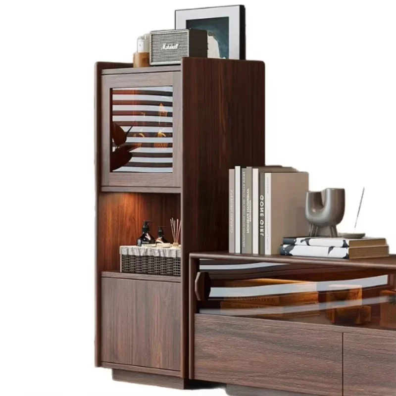 

Mobile TV Cabinet Nordic Style Living Room Bedroom Home Storage TV Cabinet