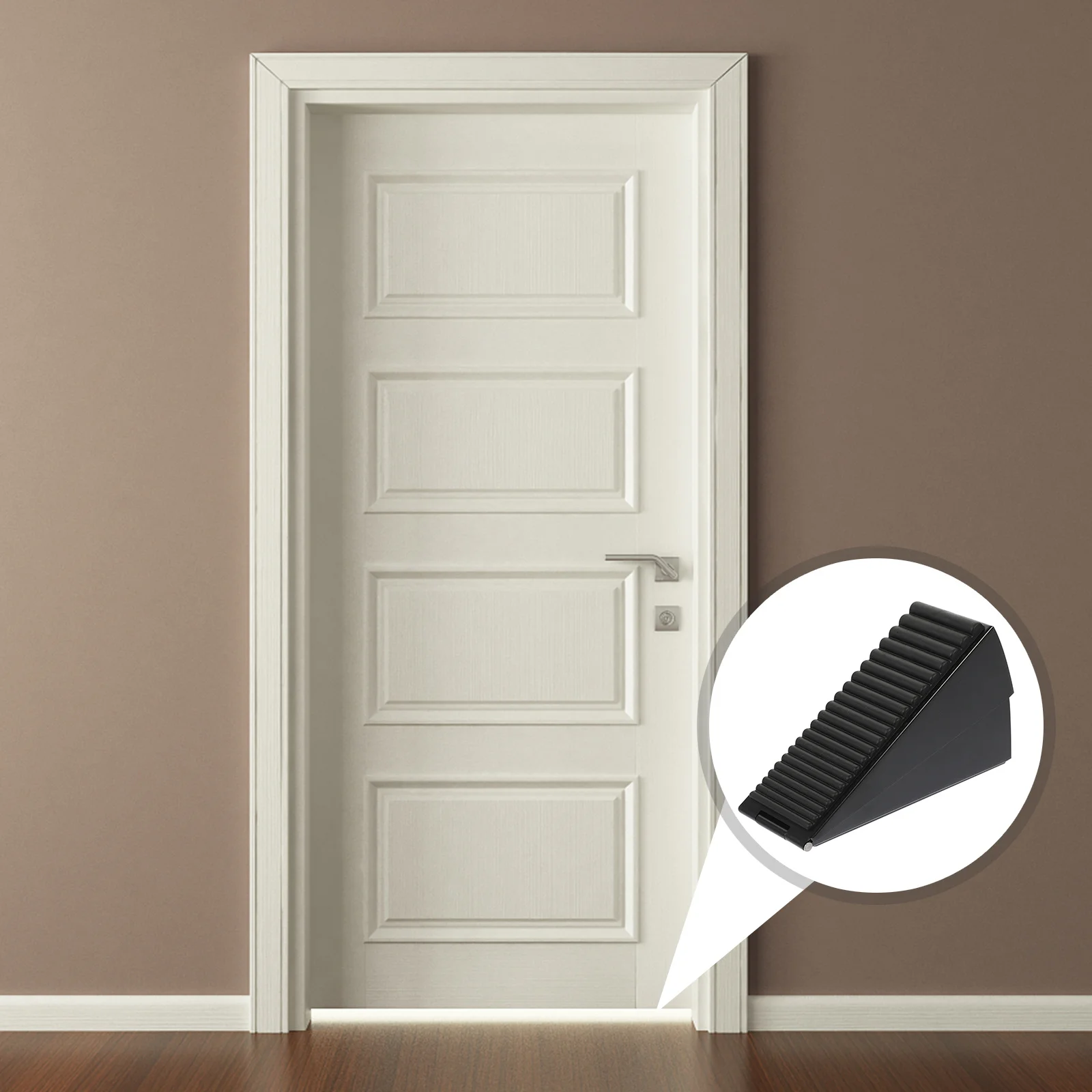 Pragmatische deurstopper Spring Design Anti-Collision Wedge Nagelvrije vloermuurbeschermer voor slaapkamerstopper