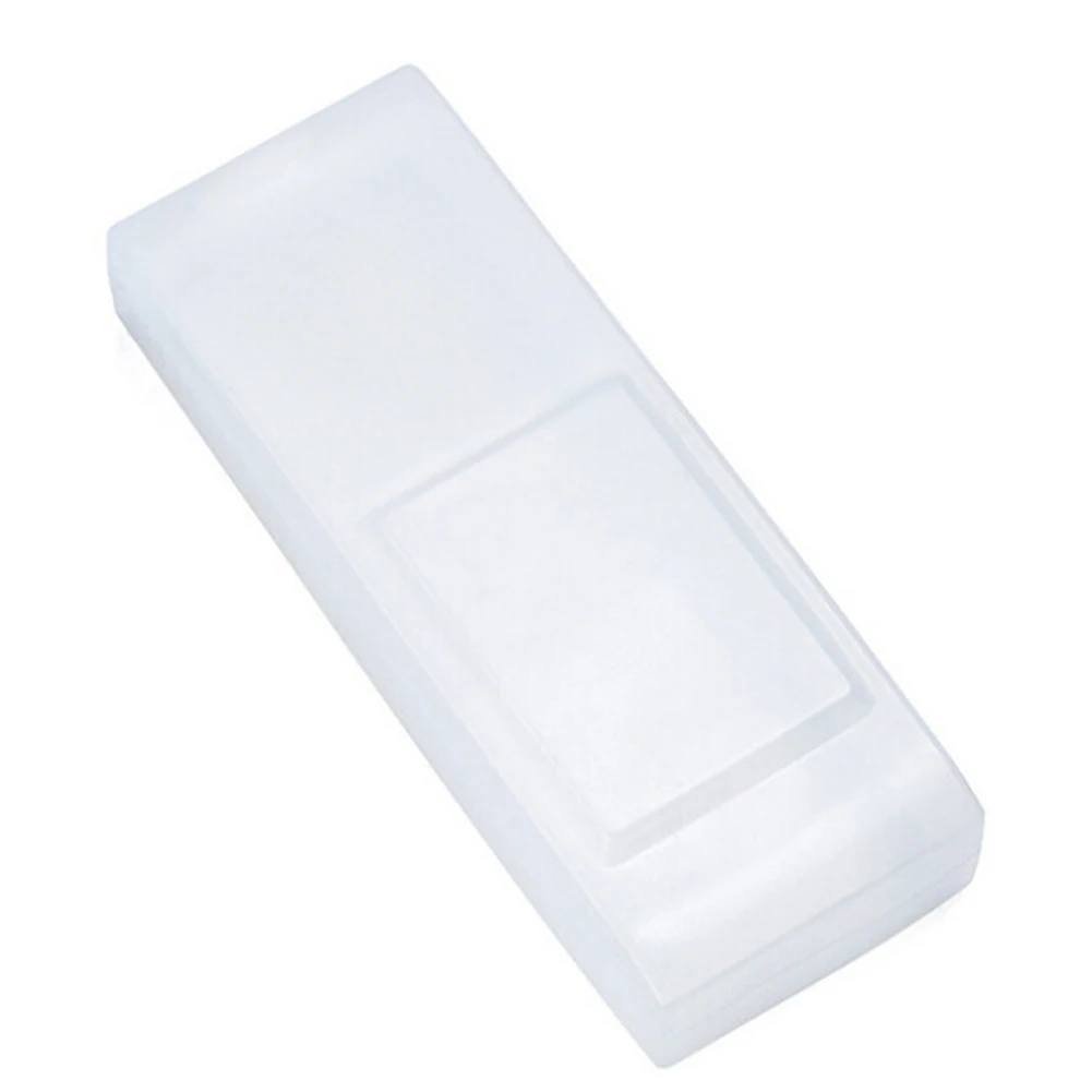 Capa protetora de silicone transparente, armazenamento de ar condicionado, poeira, casa prático, impermeável TV controle remoto tampa