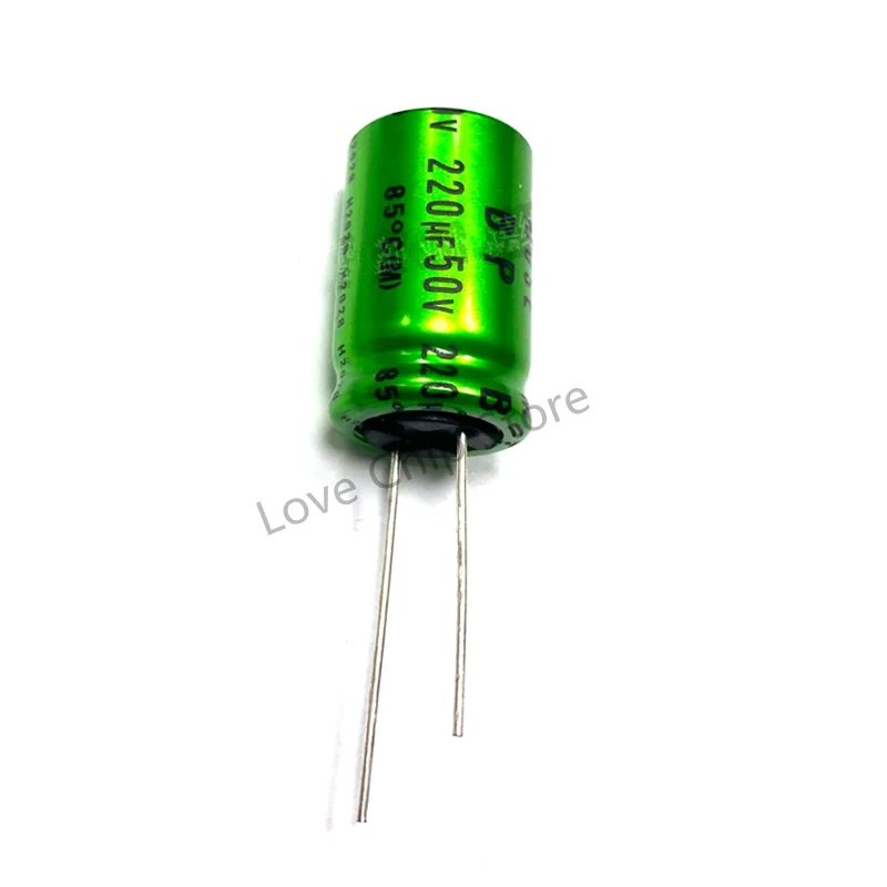 1Pcs/2Pcs/5Pcs/10Pcs New 220UF 50V 16X25mm Nichicon MUSE BP ES Non Polar Nonpolar Bipolar HiFi Audio Capacitor 50V220UF