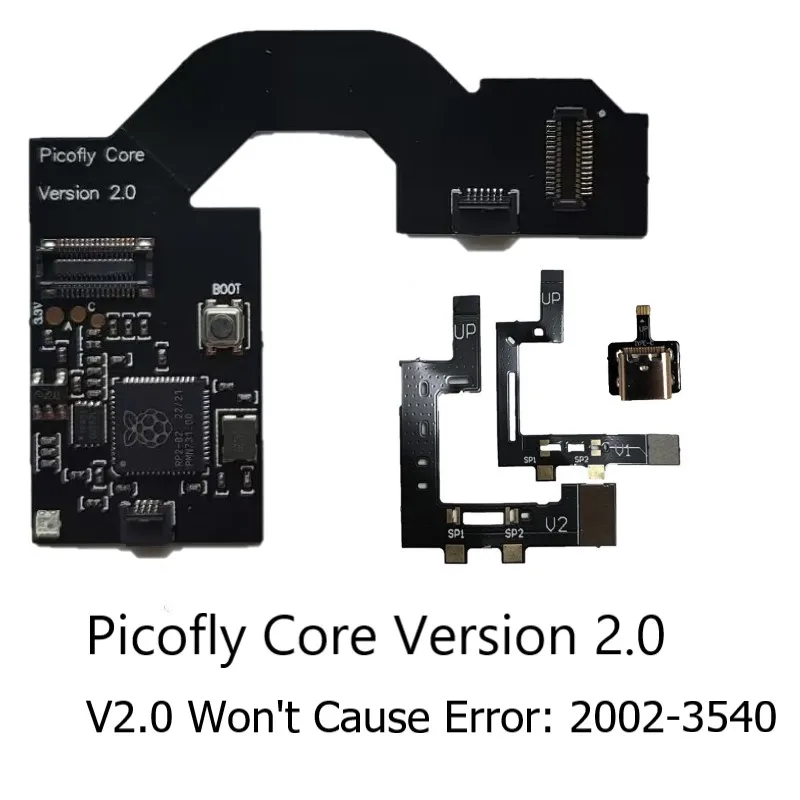 Picofly Core V2.0 Chip RP2040 Zero picof Pico Support V1 & V2 Erista and Mariko Console