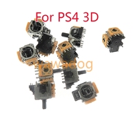 50pcs Original 3D Rocker Analog Joystick Replacement Yellow for PlayStation 4 PS4 Wireless Controller Con