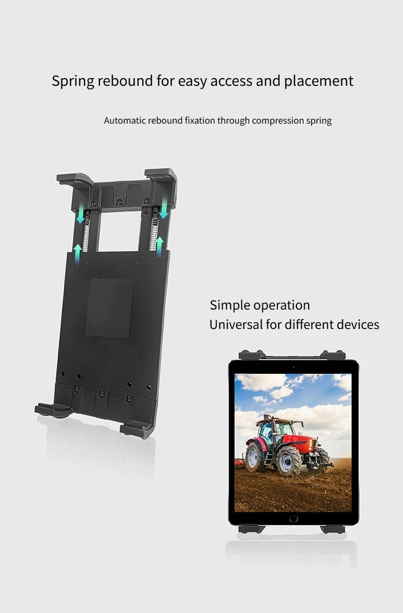 Soporte resistente para tableta, base Universal para Ipad Air Mini Pro GETAC T800 con Base de bola compatible con soporte Ram