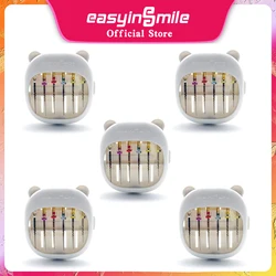 5Pcs Easyinsmile Dental Endo Management Boxes File Lengh Measuring Sterilization Containers