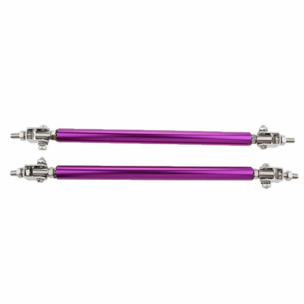 20CM Car Big Surround Front Lip Rod Adjustable Fixed Small Rod Bumper Lip Separator Strut(Purple)