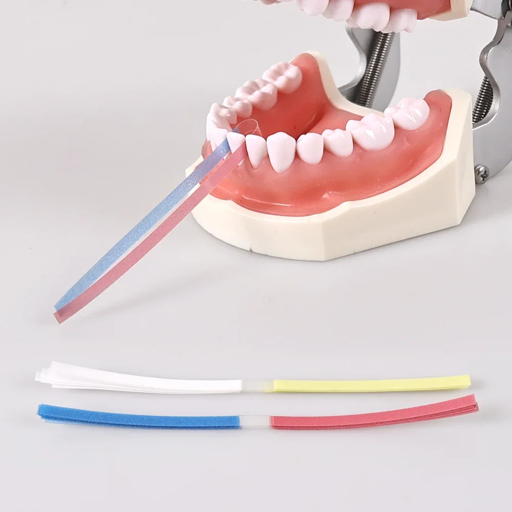 

SYJH Dental Polishing Strips Single Side of Alumina-Plated Teeth Polishing Strips Aluminum Oxide Polishing Strip Dentist Tools