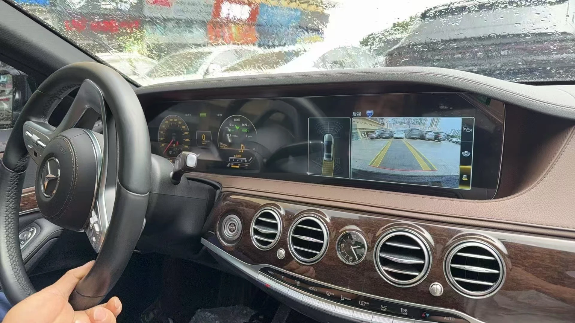 

12.3-дюймовый мультимедийный проигрыватель с GPS-навигацией на Android, процессор Qualcomm 8 ядер, 128 ГБ памяти для Mercedes-Benz S-класса W222 CL 2005-2013