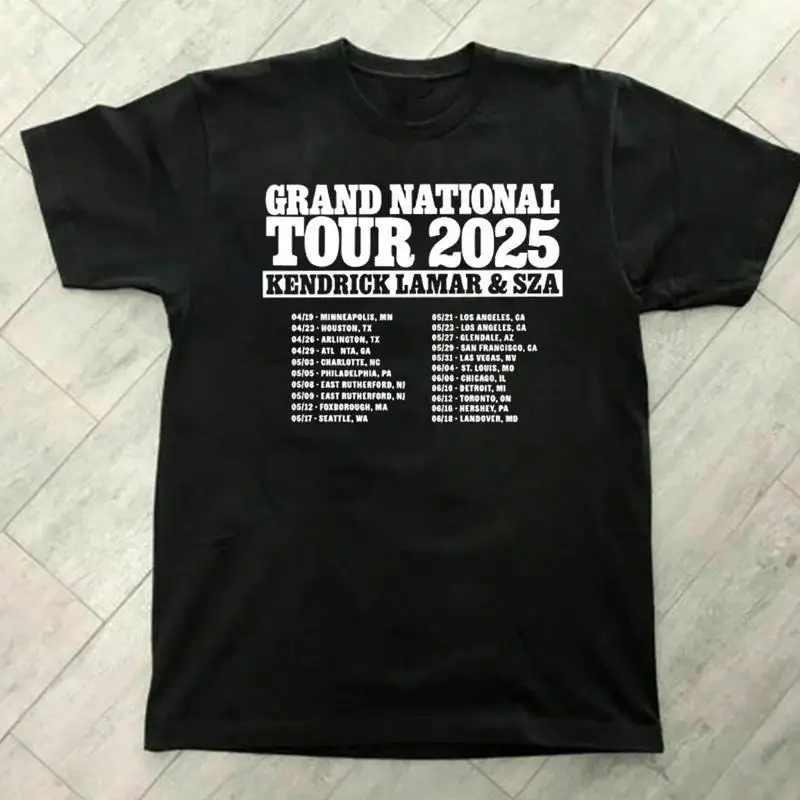 

Футболка Kendrick Lamar and SZA Grand National Tour 2025 TMB4541
