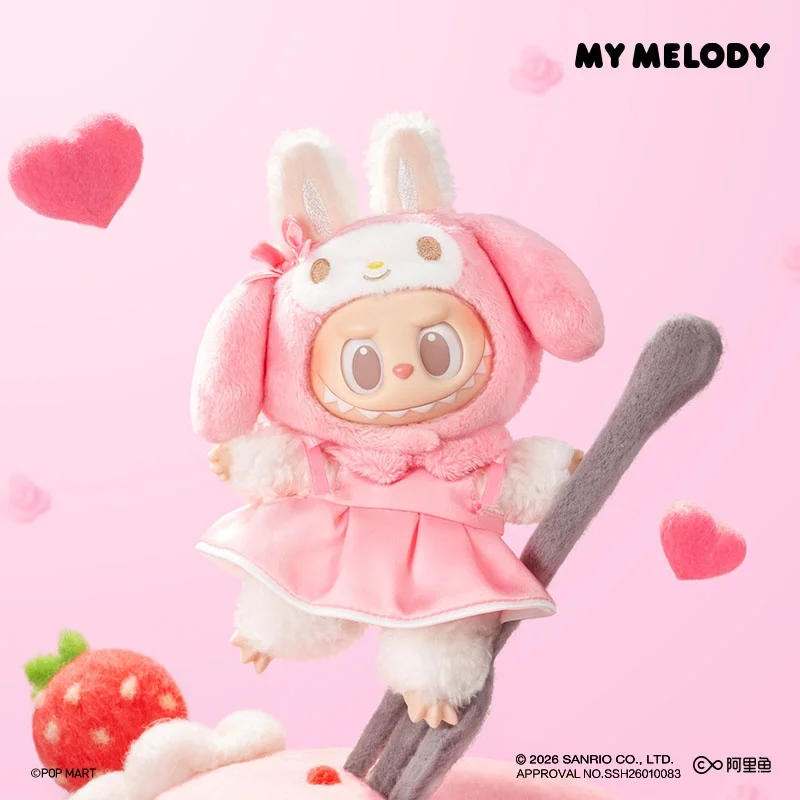 

POP MART 2026 Серия Blind Box «Монстры LABUBU X Персонажи Sanrio» — Коллекционные аниме-фигурки, загадочные коробки, настольные игрушки, рождественские подарки