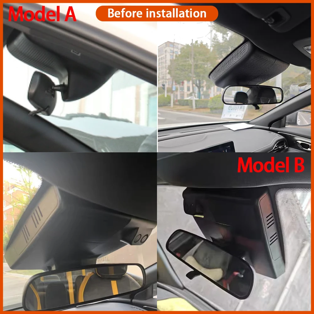 for Dodge Attitude Trumpchi GAC Empow 2021-2025 Video Recorder 4K DVR Dash Cam Wifi Camera 170° Wide Angle Loop Recording