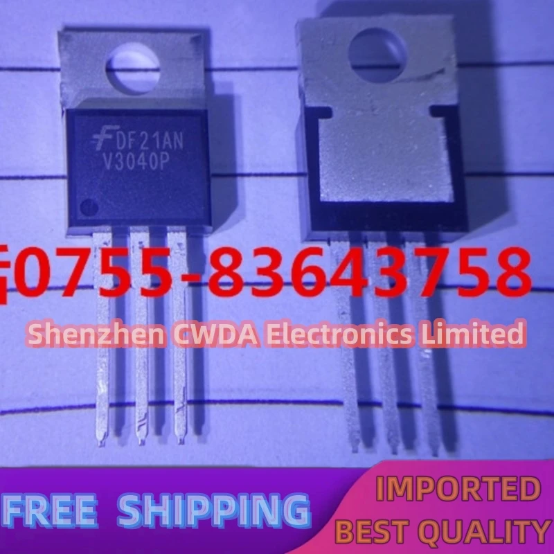 

10PCS-20PCS V3040P ISL9V3040P3 TO-220 430V 21A In Stock