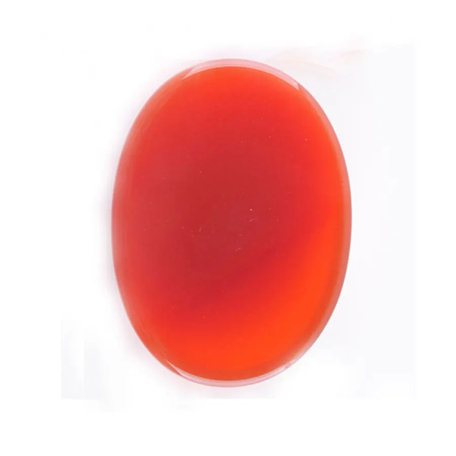 5Pcs Red Agate Gemstones Oval 22x30MM No Hole Cabochon CAB Beads Fit Stud Earrings Accessories for DIY Jewelry Finding TU3069