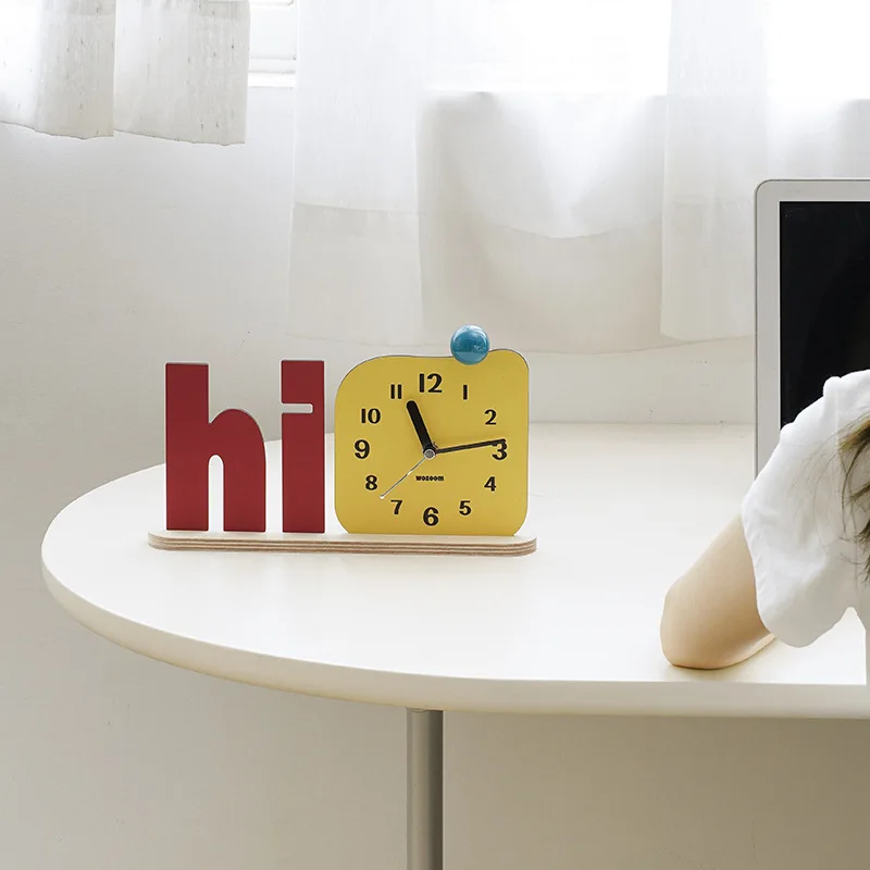 

Zml living room decorations desktop clock entrance tv cabinet creative desktop clock art ornaments