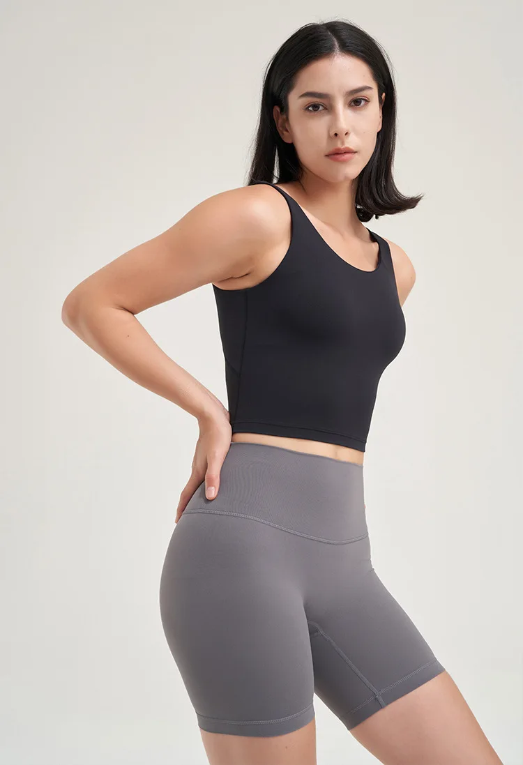 

Womens High Waist Yoga Shorts Push Up Fitness Running Cycling Breathable Tummy Control Slimming Sports Gym Workout Running Yoga