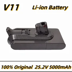 21700 Battery 25.2V 5000mAh for Dyson SV14 SV15 Vacuum Cleaner Fluffy SV15 V11 Absolute Extra V11 Absolute V11 Animal 970145-02