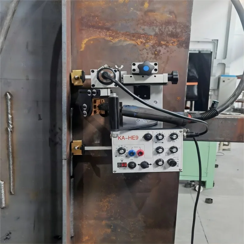 المحمولة AC220V موقف مركزي قابل للتعديل عربة لحام مغناطيسية معدات لحام CO2 التلقائي لصناعة بناء السفن #2