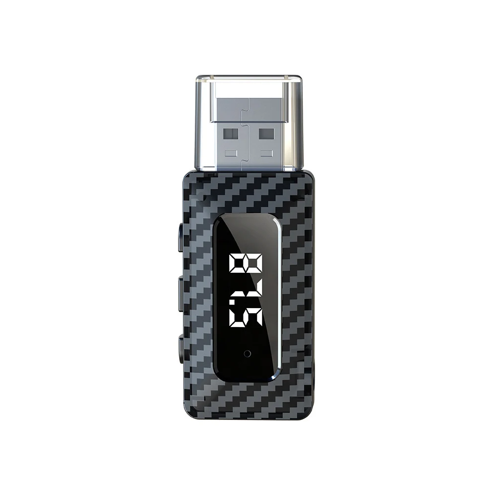 Car Mini USB Transmitter Receiver Bluetooth 5.3 Car Adapter Wireless Handsfree Call Car Kit Auto Wireless Audio for Fm Radio