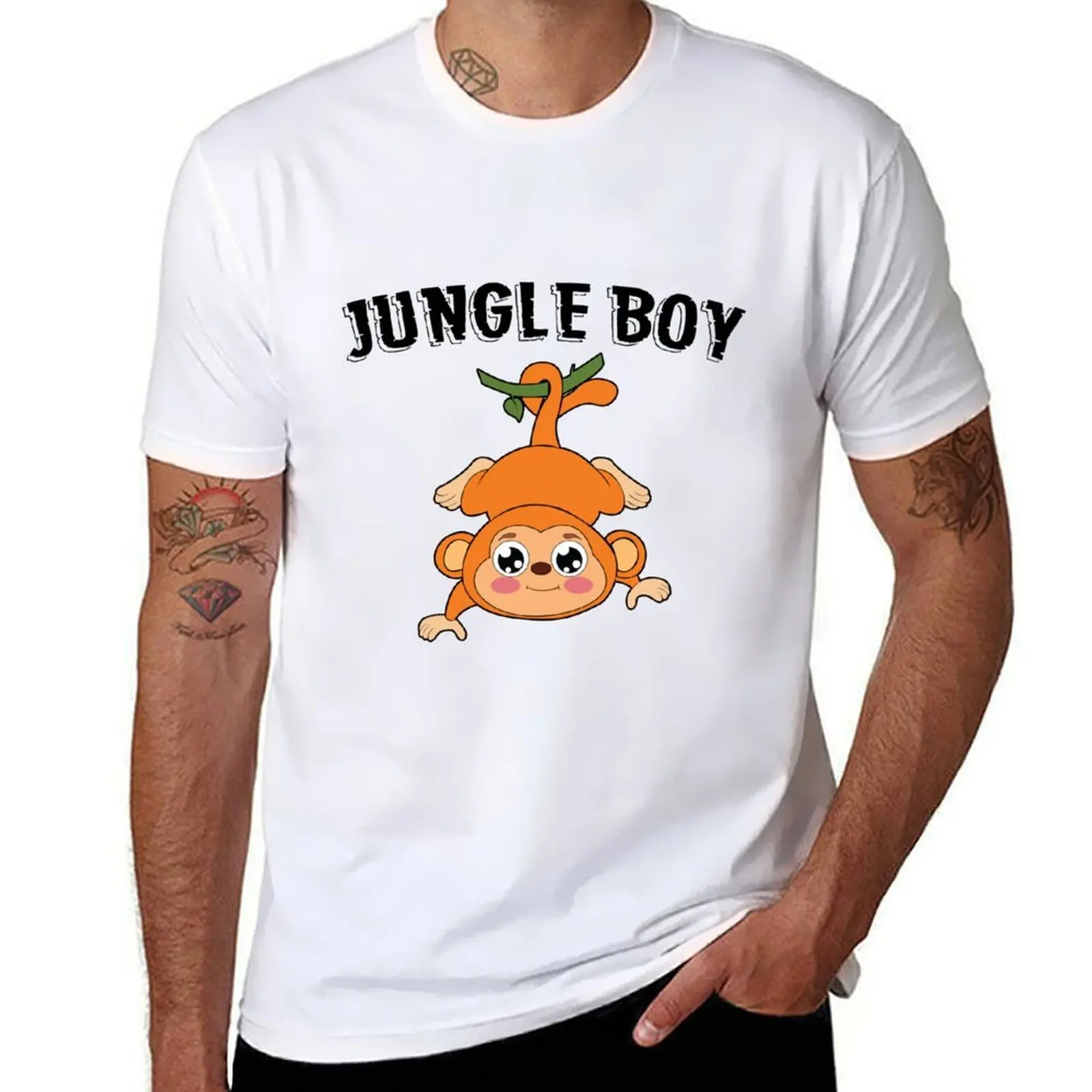 

Jungle boy T-Shirt anime t shirts for man t shirts for man cotton funny T-Shirt