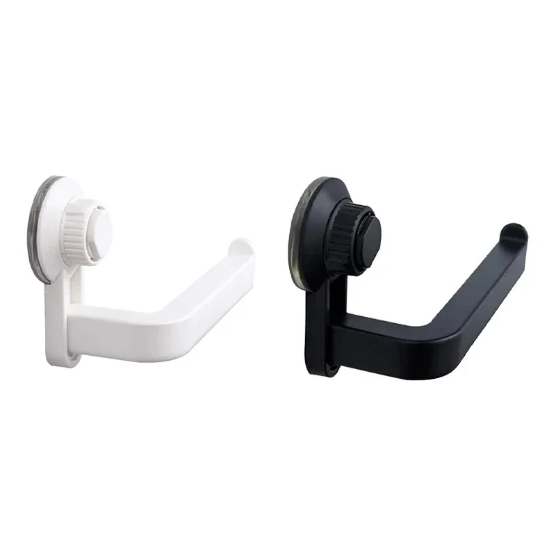 Wall-Mounted Toilet Paper Holder With Suction Cup Bathroom Kitchen Vacuum Adsorption Nail-free Wall Waterproof Moisture-Proof