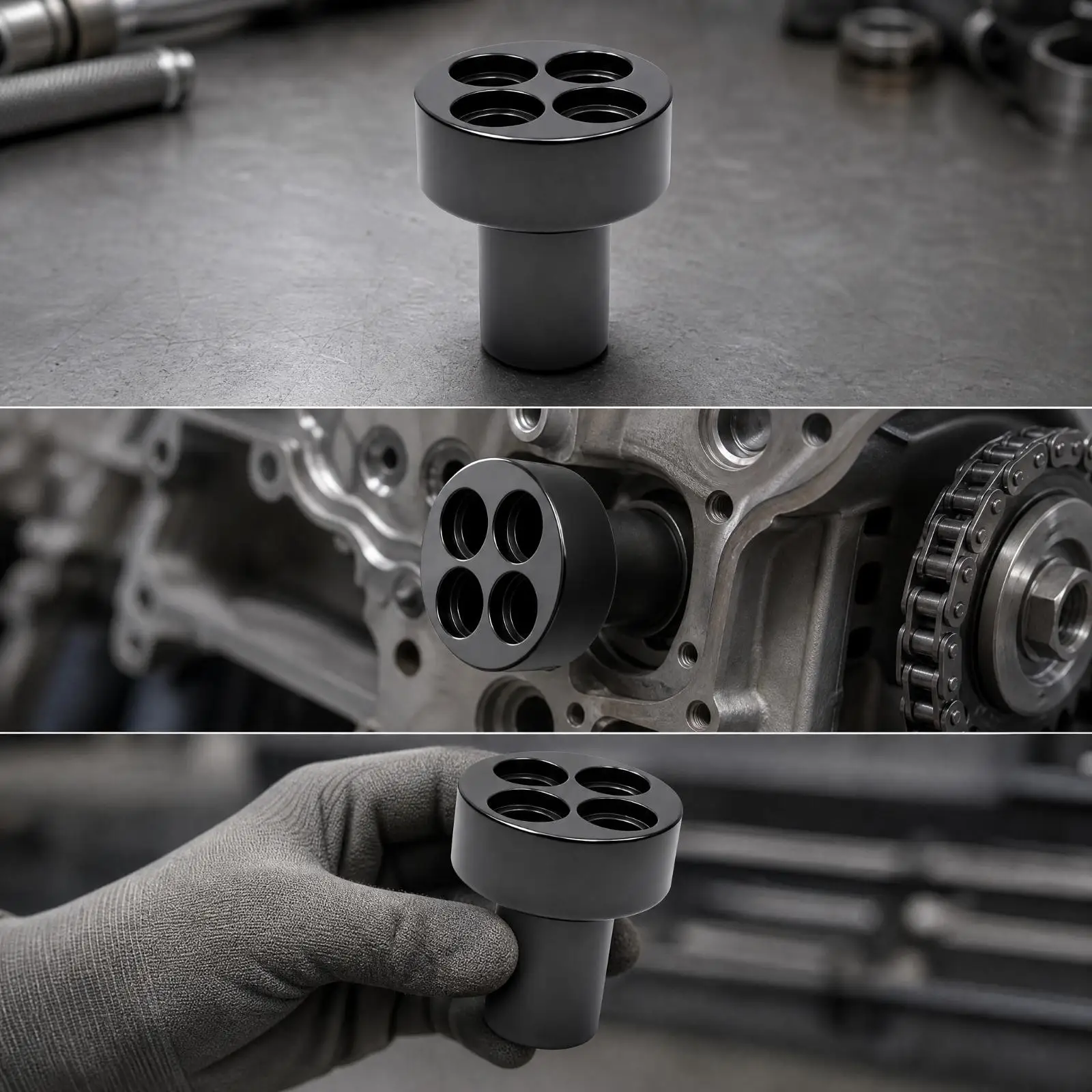 Crankshaft Turning Socket Tool Sturdy Steel Engine Timing Maintenance