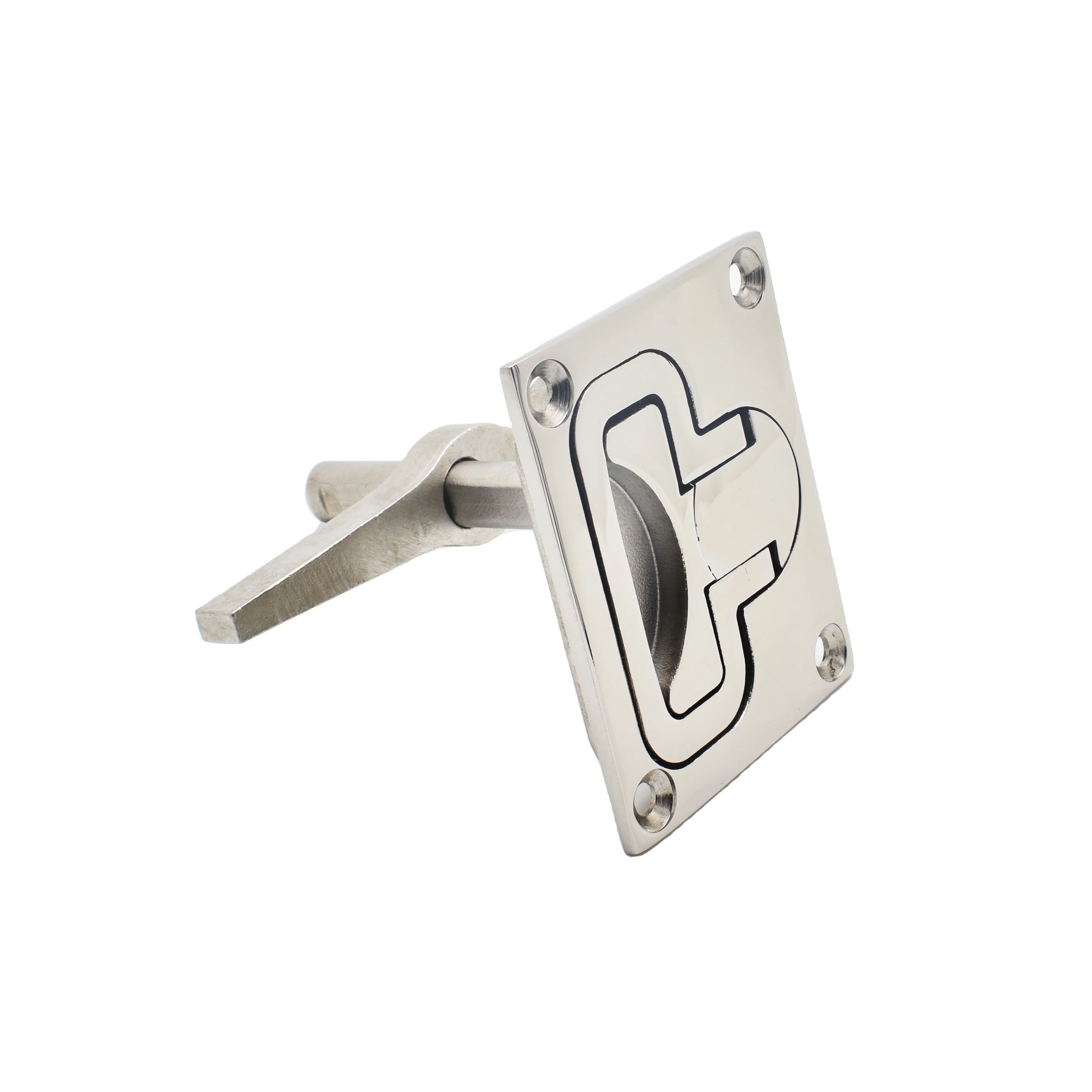 

STTL Popular Stainless Steel Boat Hatch Lock Turning Lock Lift Handle Pull Hatch Lift Ring Handle Wholesale