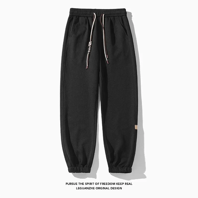 

2023 Spring and Autumn New Men's Pants Large Casual Pants Men's Straight Leg Leggings