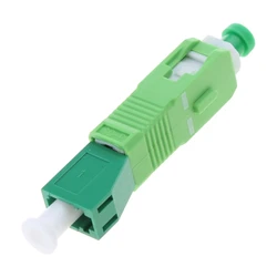 SC/APC to LC/UPC Network connector SC Male to LC Female Hybrid Fiber Optic Adapter Fiber Connector Singlemode Optical Adapter