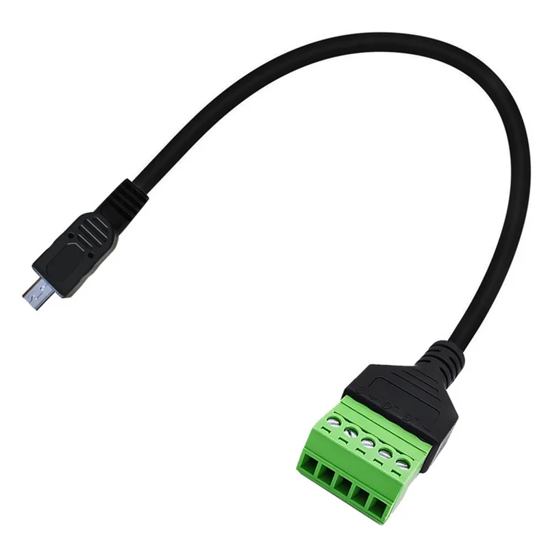 -A25M 30 سنتيمتر كابل محول الكاميرا 8-Pin Mini B إلى 5 Pin أنثى الترباس المسمار درع محطات للتوصيل نوع كابل توصيل الكاميرا