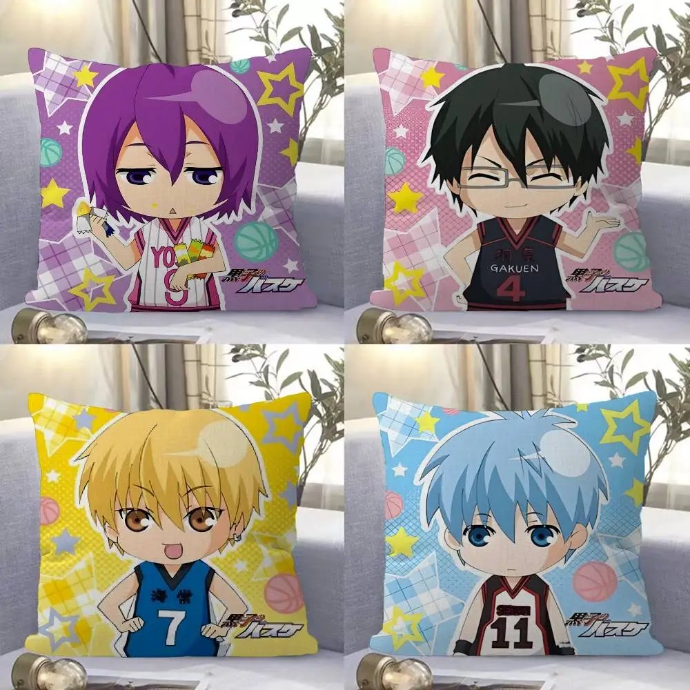 Kuroko No Basket 45*45cm Cushion Cover Pillow Cover Decor Pillowcase Home Pillowcase for Couch Pillow