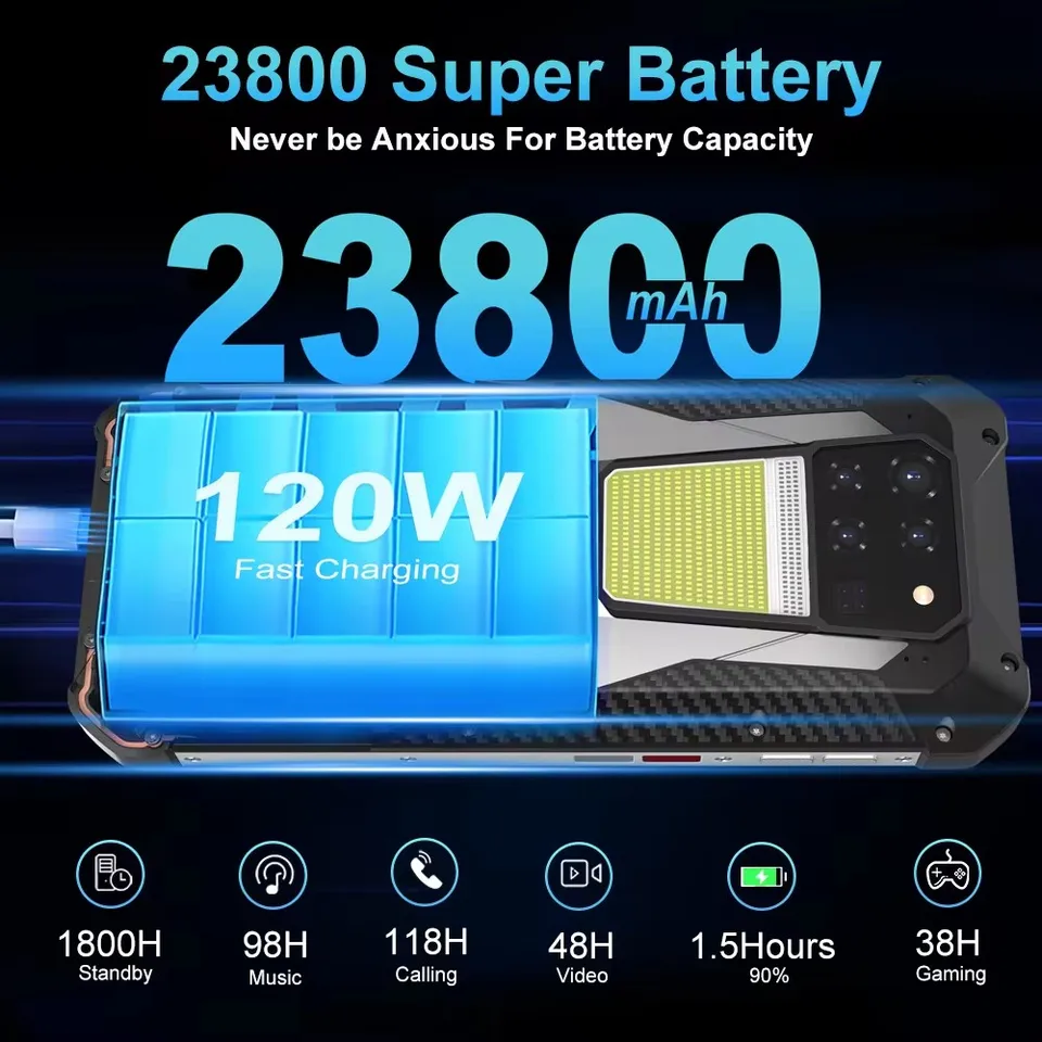 8849 Tank 3 Rugged Smartphone with 5G and 23800mAh Battery