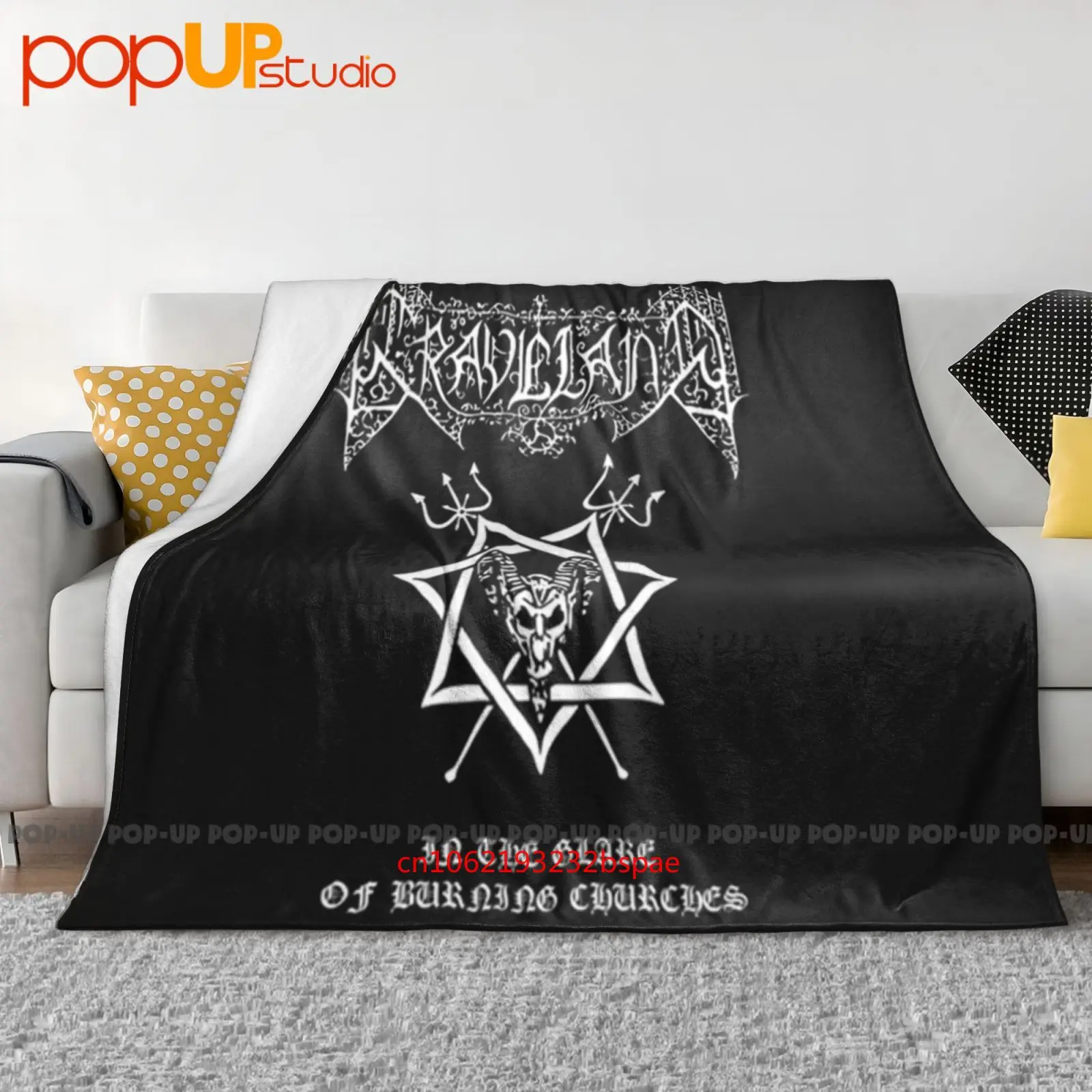 Graveland Polish Pagan Metal Band In The Glare Of Burning Churches Ultra-Soft Blanket Quilt Winter Sofa Cover Bed Covers