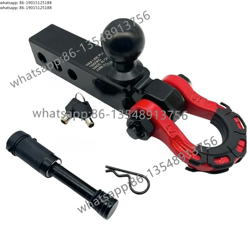 High Quality Aluminum Trailer Hitch Ball Shackle Tow Arm for RV Car Modification Accessories