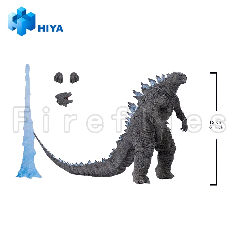 [Przedsprzedaż] 18CM HIYA 7-calowa figurka akcji Exquisite Basic Series Godzilla 2014 Godzilla Translucent Ver.