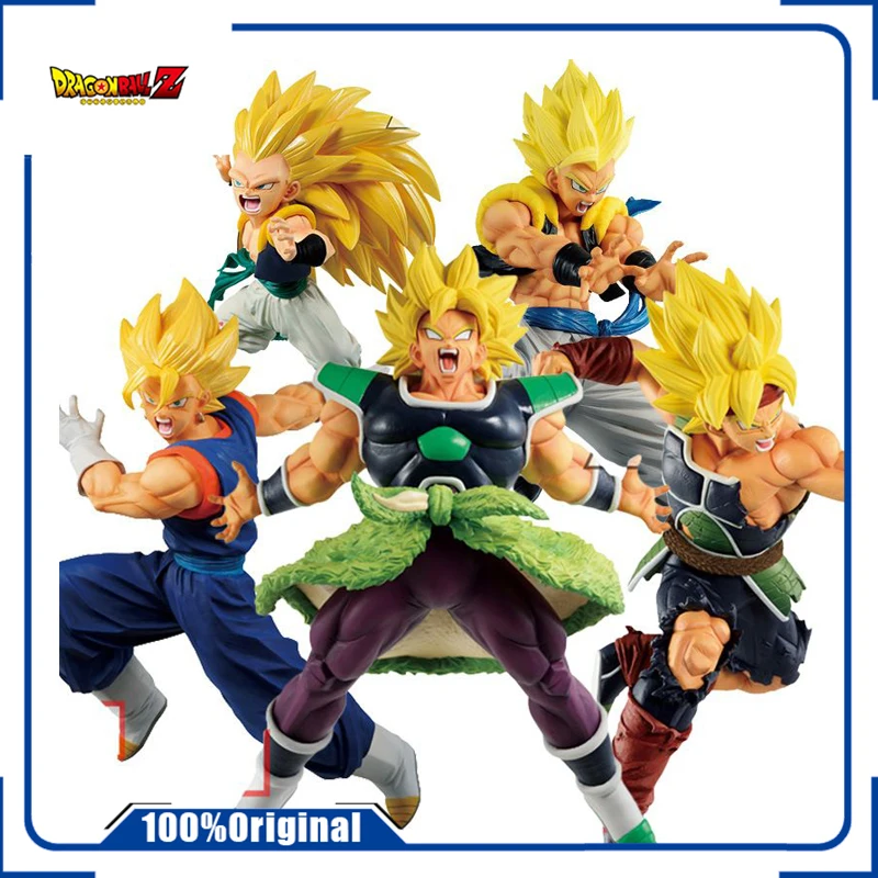 

В наличии Оригинальный Bandai Dragon Ball Z Super Saiyan Broly просвещение Bedgett Brolli аниме экшн-фигурка модели игрушки орнамент