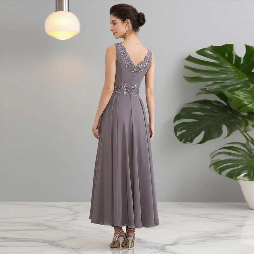 Abiti per la madre della sposa personalizzati in 2 pezzi Abiti taglie forti con applicazioni in pizzo a maniche lunghe per donna formale con giacca