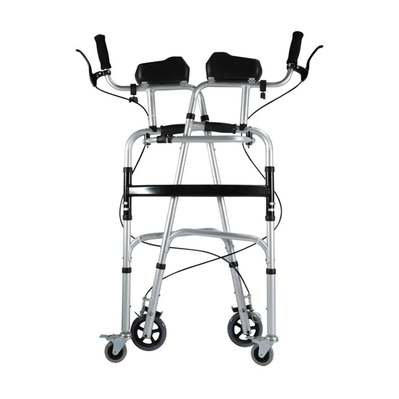 Support d'Avant-Bras en Aluminium observateur, Rollator, Aide à la Paralysie Cérébrale, Cadre Debout, Marcheur Pliant pour Enfant et Adulte