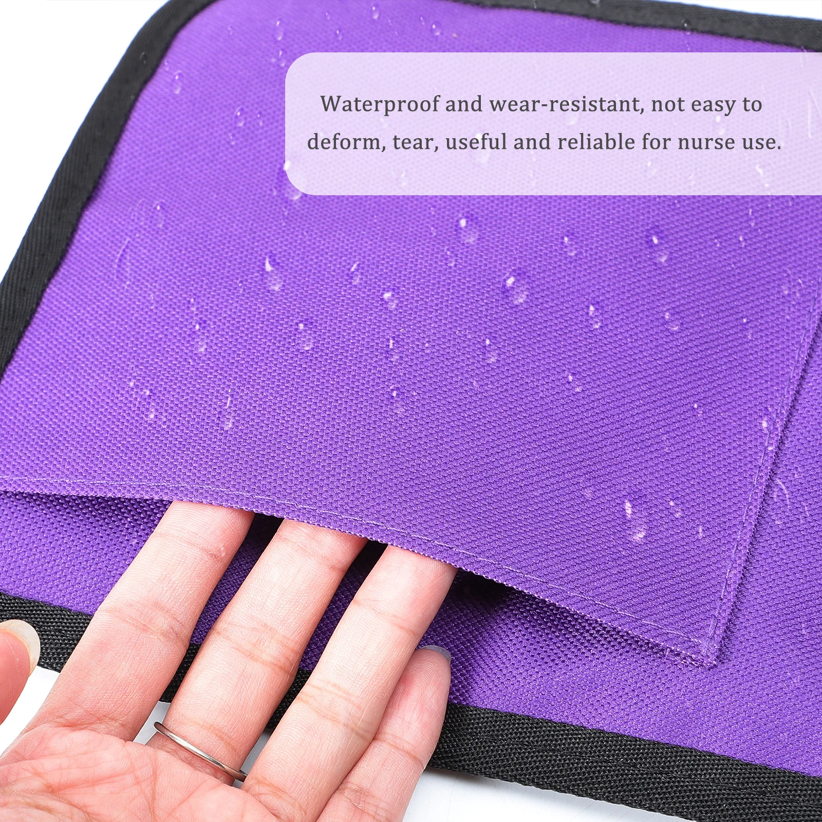 

Medical Waist Bag Nurse Pouch 600D Oxford PP Belt Waterproof Wear Resistant Multi Pocket Large Capacity Tool Organizer Nursing