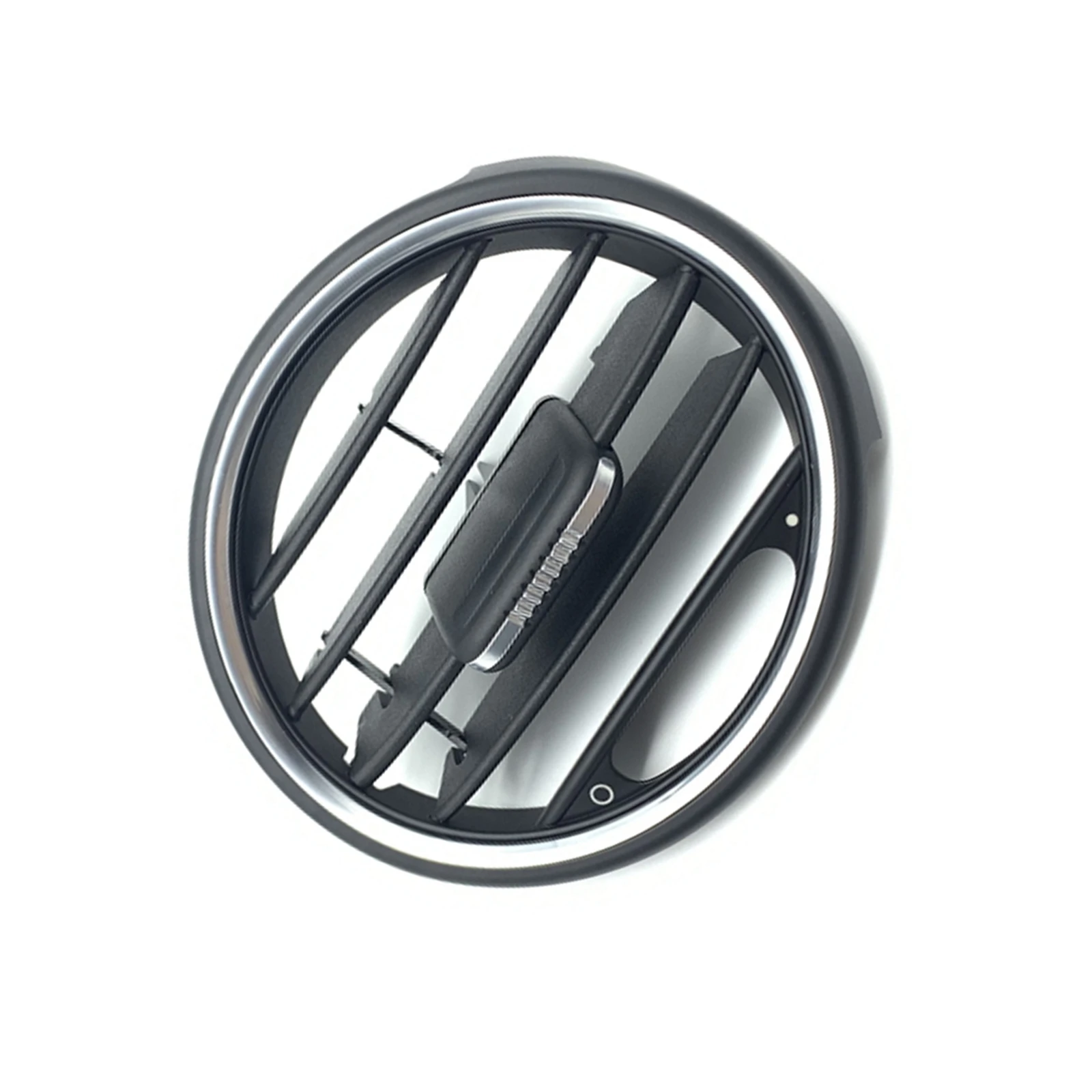 1 stks Auto-interieur Dashboard A/C Air Vent Outlet Grill Voor Porsche Cayman Boxster 987 2006-2012 Chroom-zwart/Grijs Duct Frame Trim