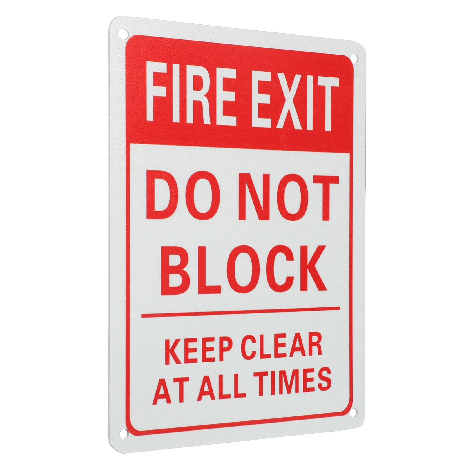 

Fire Extinguisher Exit Sign Door Aluminum Alloy Safety Warning Signs Emergency for