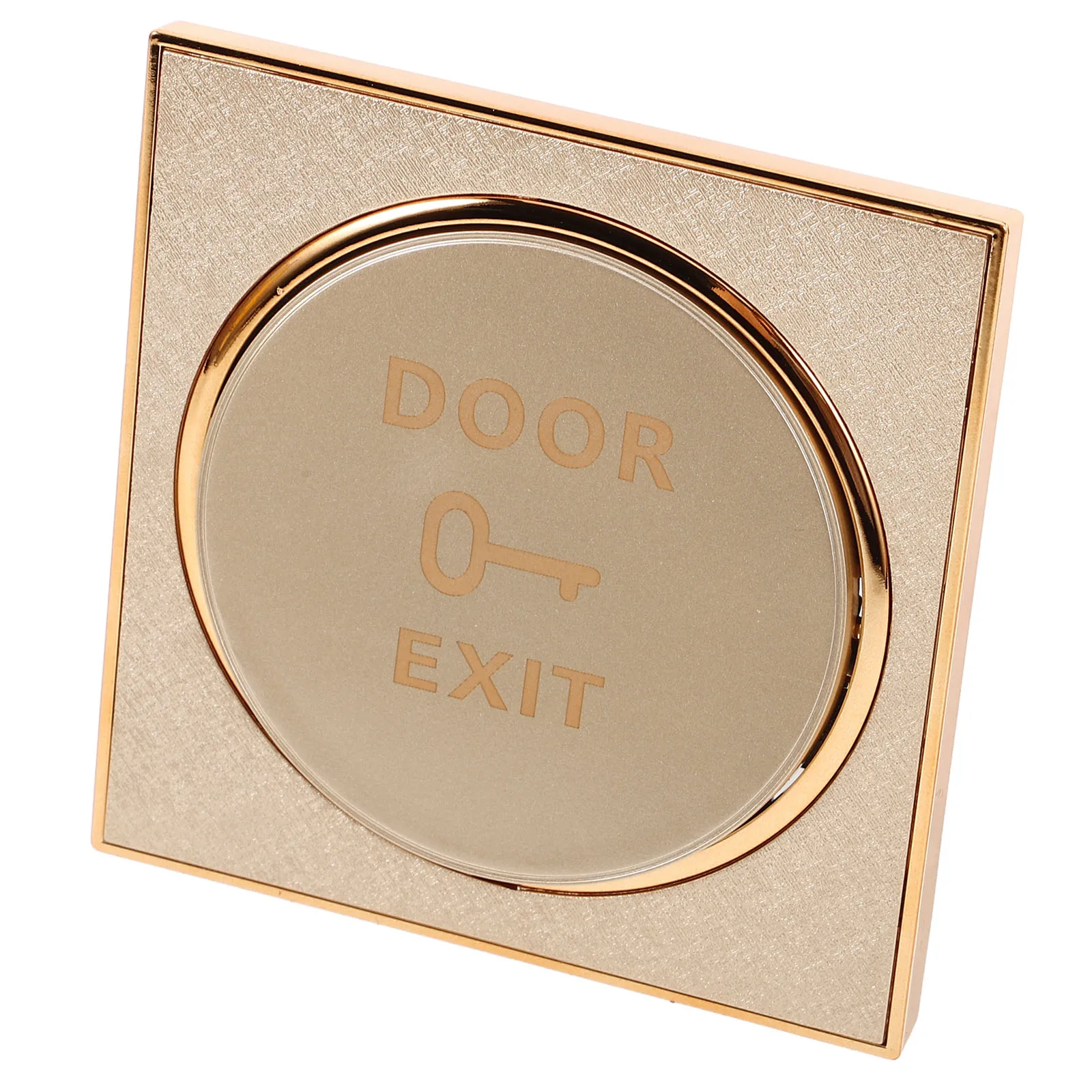 Access Control Button Switch Exit Cover Wall Plate Doorbell Waterproof Stainless Steel Push to Exit Strong Durable Grid Design