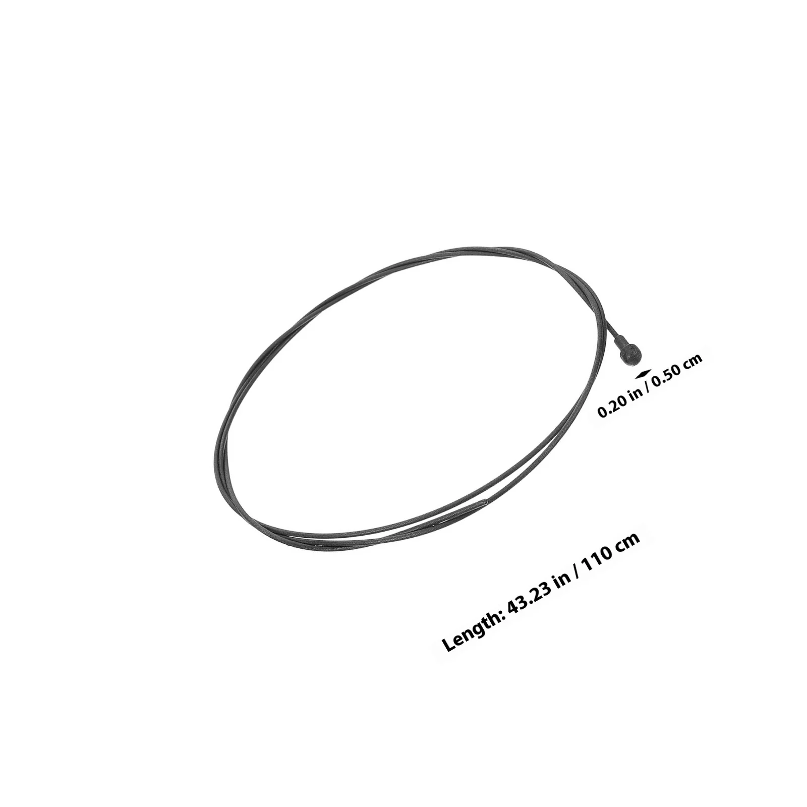 Bike Front Brake Cable Bicycle Brake Wire Lightweight Wearable High Strength Smooth Resistant Instant Stop Cycling Accessory