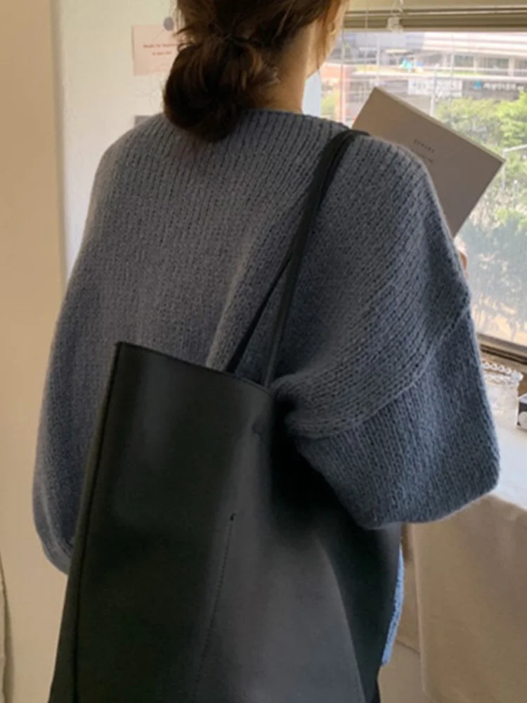 새로운 패션 긴 소매 가디건 스웨터 여성 가을 겨울 캐주얼 루즈 니트 스웨터 코트 여성 우아한 여성 아우터웨어