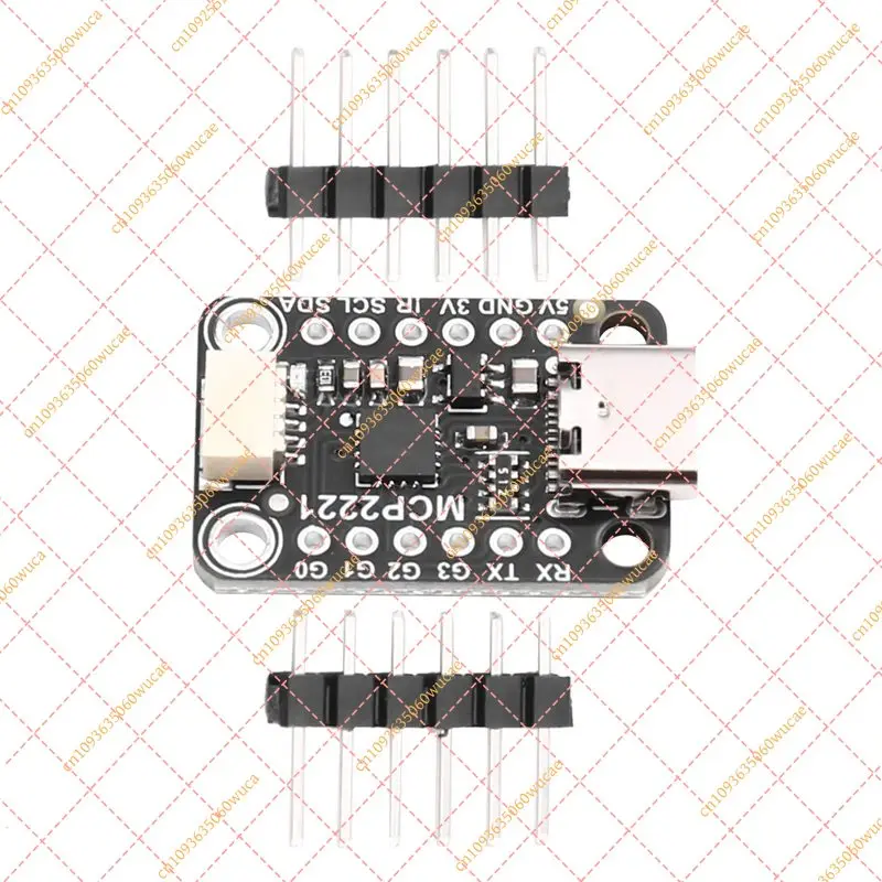USB to I2C/GPIO/ADC Converter Module MCP2221A