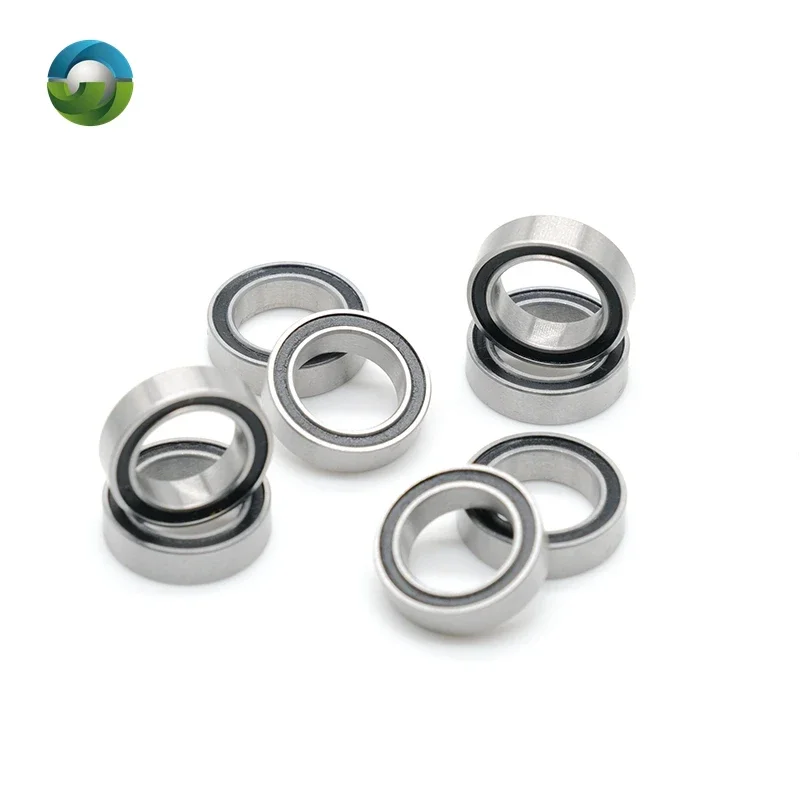 

10P 6700RS Bearing ABEC-7 10x15x4 mm Thin Section 6700-2RS Ball Bearings 61700 RS 6700 2RS With Black Sealed A-1510DD