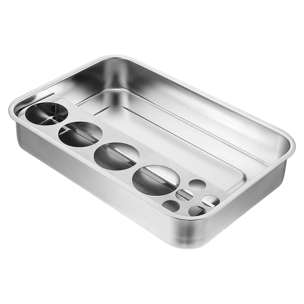 

Pallet for Dressing Tray Tools Stainless Steel Square Plate Table Medical Use 201 Lab